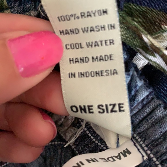 Hawaiian print dress - one size - Picture 5 of 5